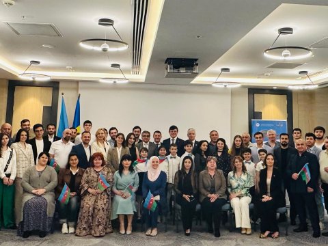 Moldavadakı Azərbaycan icması ilə görüş - FOTO 