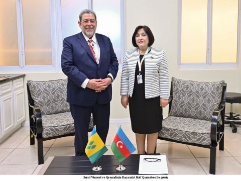 Sahibə Qafarova Antiqua və Barbudada görüşlər keçirib - FOTO