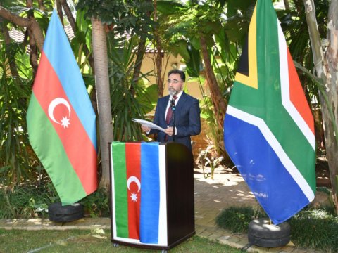 Diaspor fəalları CAR-da Müstəqillik Günü tədbirində çıxış ediblər - FOTOLAR