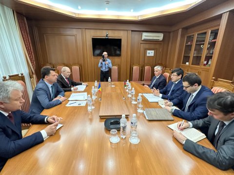 Fuad Muradov Moldovada rəsmi görüşlər keçirib - FOTO