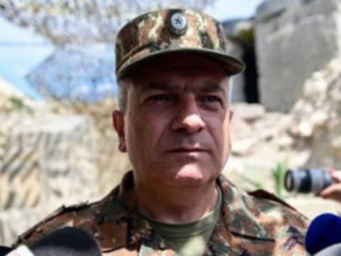 Paşinyan Tavuşdakı ordunun komandirinə general-mayor rütbəsi verdirdi