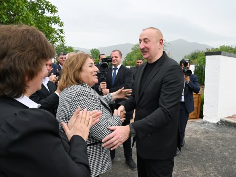 Prezidentin Xocalıya səfəri Türkiyə mətbuatında - FOTOLAR