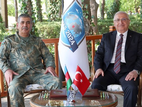 Zakir Həsənov Gülerlə hərbi əməkdaşlıqdan danışdı