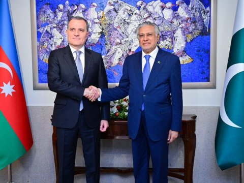 Ceyhun Bayramovun pakistanlı həmkarı ilə görüşü KEÇİRİLİR