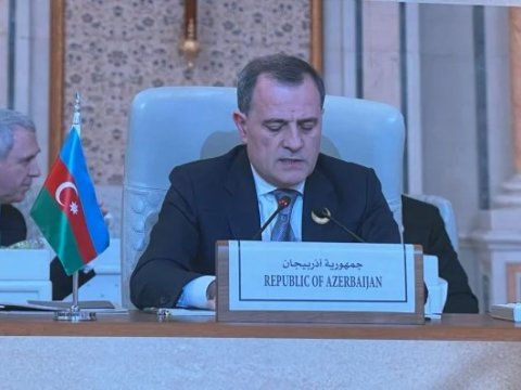 Ceyhun Bayramov Qəzzadakı vəziyyətlə bağlı çağırış etdi