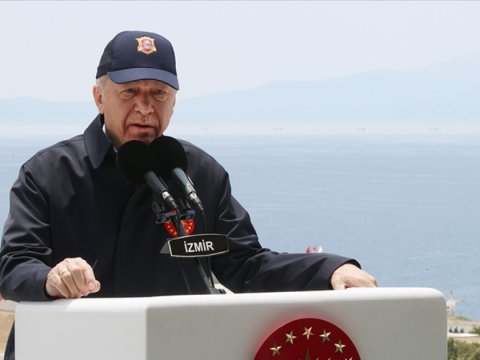 Türkiyə Prezidenti “EFES-2024” təlimlərini izləyib