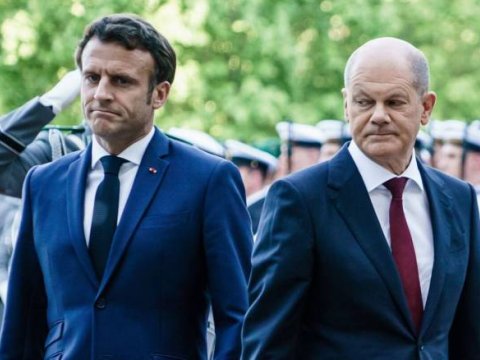 Makron və Şolts Ukrayna məsələsində həmfikirdirlər