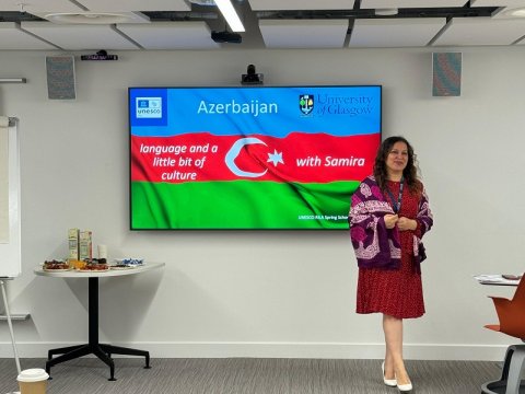 Qlazqo Universitetində Azərbaycan mədəniyyəti təbliğ olunub - FOTO