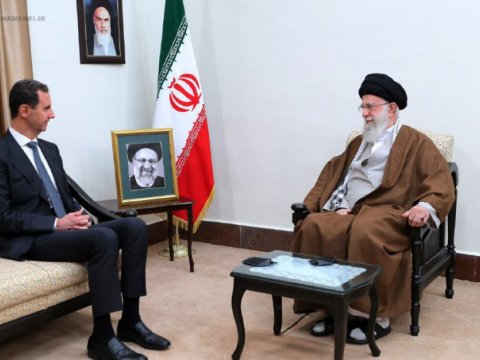 Bəşər Əsəd Tehrana gəlib - Xamenei ilə görüşüb