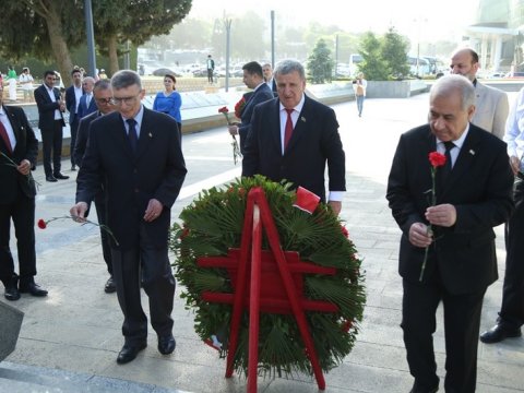 Əziz Səncər Azərbaycana GƏLDİ