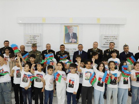 Dövlət Xidməti şəhid övladları üçün bayram təşkil edib - FOTOLAR