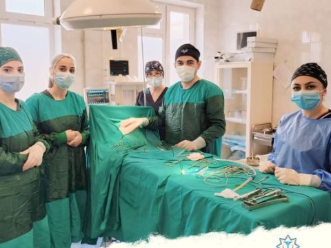 Sumqayıt Uşaq Xəstəxanasında daha bir mürəkkəb əməliyyat