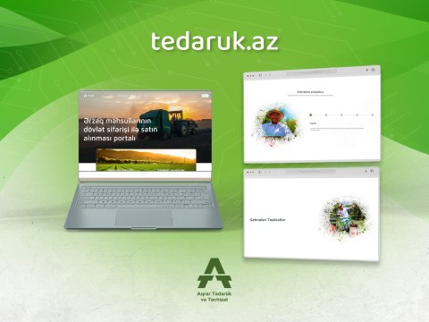 İyunun 1-dən “tedaruk.az” portalında ərzaq məhsullarına dair tələbatların yerləşdirilməsinə başlanır 
