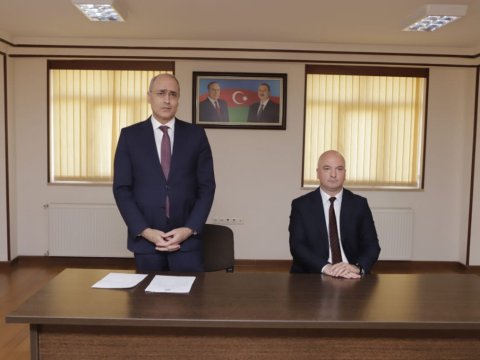 Yeni təhsil naziri kollektivə təqdim edildi 