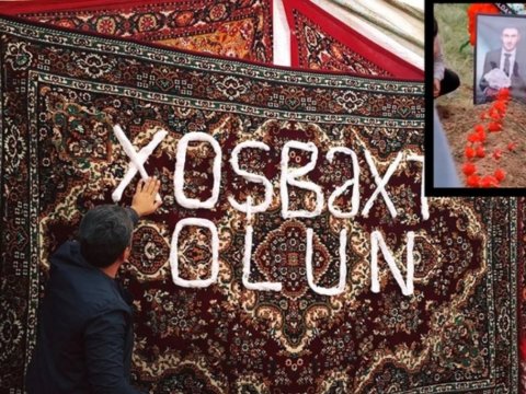 Bəy özünü təmtəraqla hazırlanmış toy çadırından asdı
