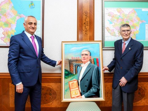 Əziz Səncər Naxçıvanda - FOTO