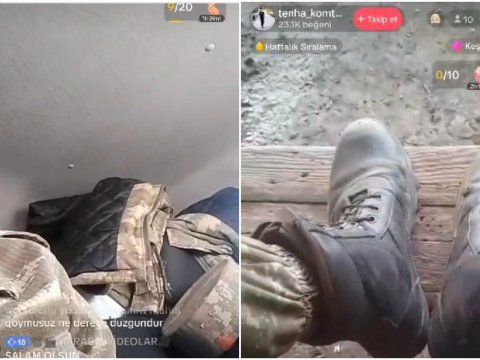 Azərbaycanda hərbçilərə \