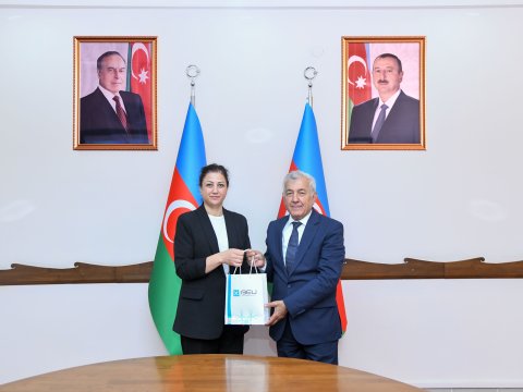 BMU-da Şimali Kiprin universiteti ilə əməkdaşlıq müzakirə edildi - FOTO
