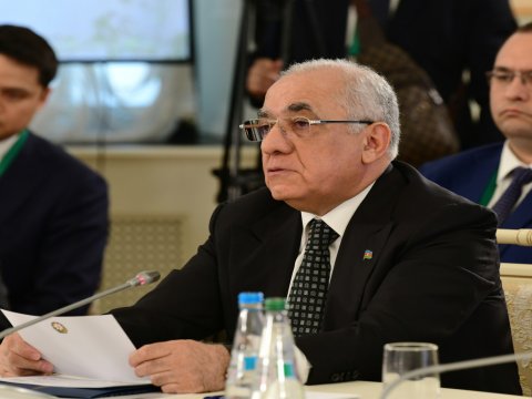 Baş nazir Avrasiya Hökumətlərarası Şurasının iclasında