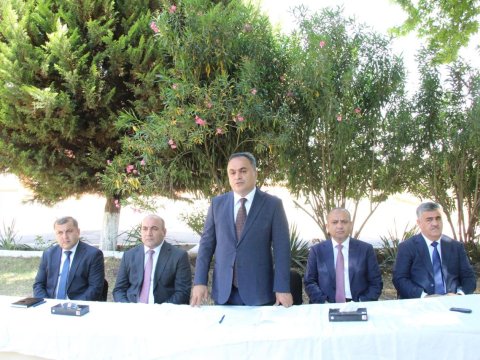 Goranboyun Hazırəhmədli kəndində səyyar qəbul keçirilib - FOTO