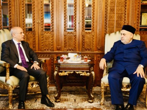 Liviya səfiri Şeyxlə görüşüb