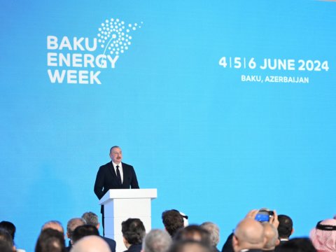 Prezidentin Bakı Enerji Həftəsindəki çıxışı xarici mediada