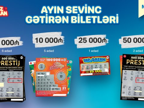 “Poz-Qazan” oyunlarında mayda 14 böyük uduş qazanılıb