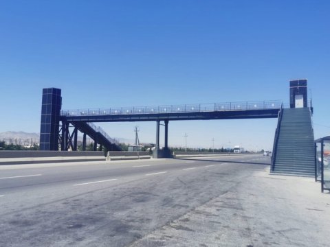 Piyada keçidinin təmirinə görə Bakı-Rusiya yolu bağlanır