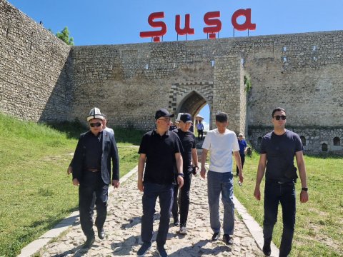 Qırğızıstan parlamentariləri Füzuli və Şuşada