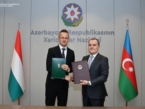Azərbaycanla Macarıstan arasında strateji dialoqun ikinci iclası - FOTO