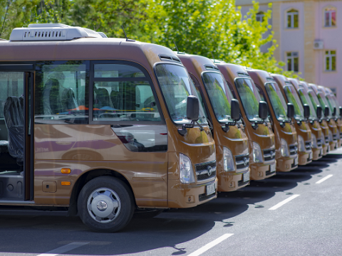 Polisə yeni avtobuslar verildi