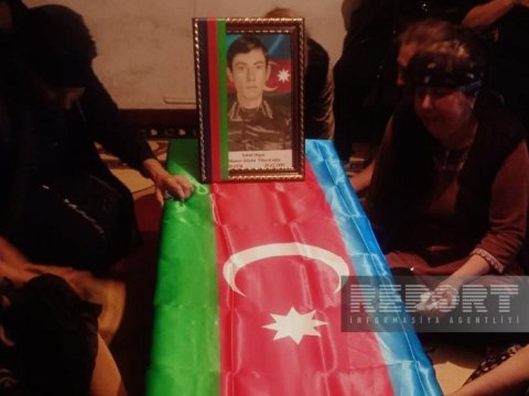 Şəhidimizin nəşinin qalıqları ailəsinə təhvil verildi 
