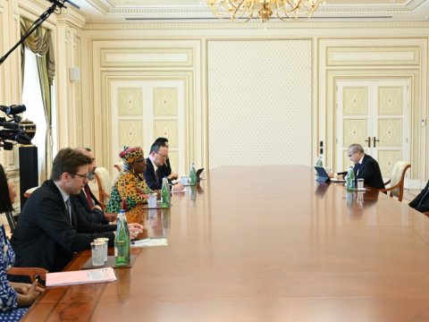 İlham Əliyev qəbul keçirdi