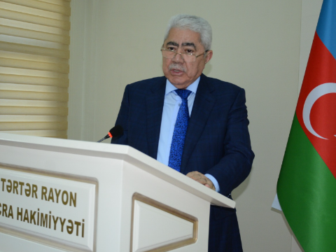 Ağalar Vəliyev bu rayonların Ağsaqqallar Şuralarının hesabat konfranslarında iştirak edib - FOTOLAR