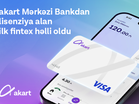 “akart” Mərkəzi Bankdan lisenziya alan ilk fintex həlli oldu