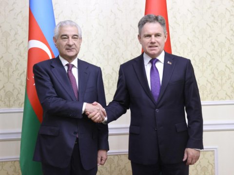 Azərbaycan-Belarus Hökumətlərarası Komissiyanın iclası keçirilib - FOTO
