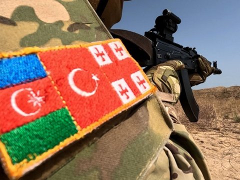 “Qafqaz Qartalı - 2024” təlimindən görüntülər 