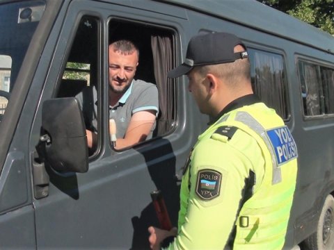 Sərnişindaşıma qaydalarını pozan sürücülər cərimələndi - FOTO