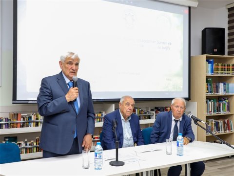 ADU-nun Ağsaqqallar Şurası tədbir keçirib - FOTOLAR