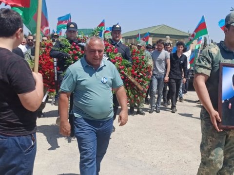 Şəhidimiz Abşeronda dəfn EDİLDİ