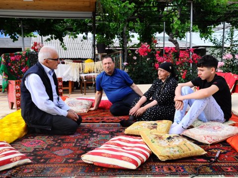 Qərbi Azərbaycan Televiziyası Naftalanda - FOTO