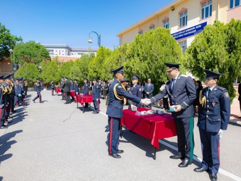 Heydər Əliyev adına Hərbi Lisey kursantlarının buraxılış mərasimi keçirilib