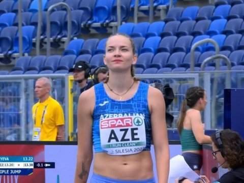 Atletimiz Avropa çempionatında mübarizəni dayandırdı