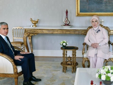Anar Ələkbərov Əminə Ərdoğanı COP29 barədə məlumatlandırıb