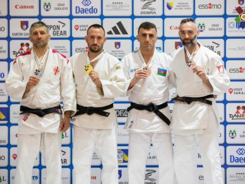 Veteran cudoçularımız 5 medal qazandılar - FOTO