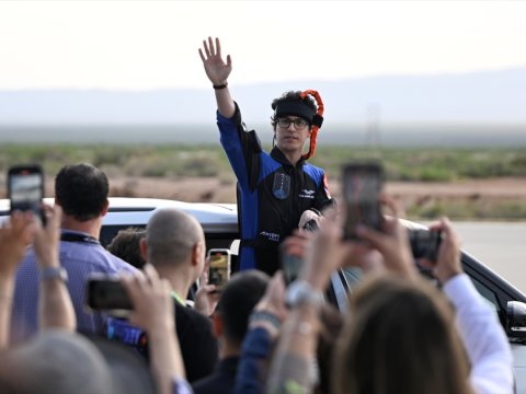 Azərbaycanlı astronavt kosmosa uçdu - FOTOLAR