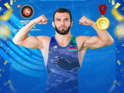 Güləşçimiz Budapeştdə medal qazandı