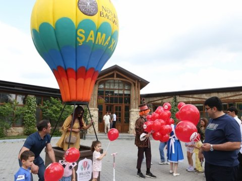 Şamaxıda Hava Şarları Festivalı davam edir