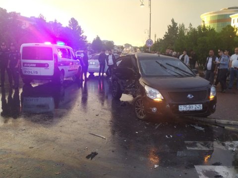 Naxçıvanda iki nəfər yaralandı