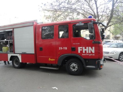 Ötən sutka 58 yanğına çıxış olub - 5 nəfər xilas edilib